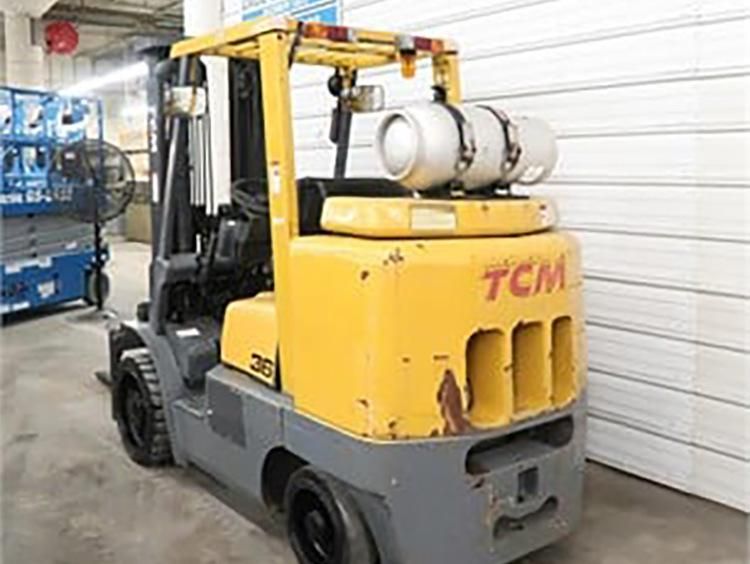 Toyota Forklift Used Tcm 3.6 Japanese Good Performance Japanese Isuzu Engine Diesel Second Hand Forklift on Sale