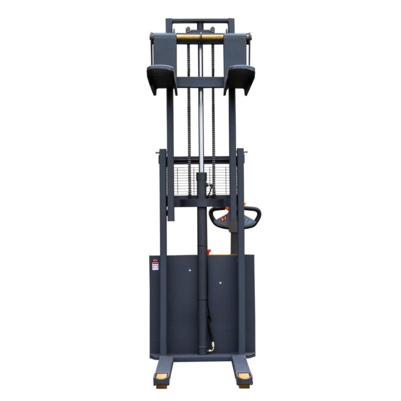 1.5ton 1500kg Lifting Height 3500mm Walkie Pedestrian Fully Battery Operated Electric Pallet Forklift Truck