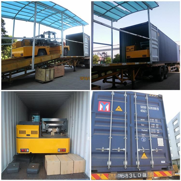China Diesel Side Loader Forklift 3ton 3000kg Side Loading Forklift with Optional Mast Height