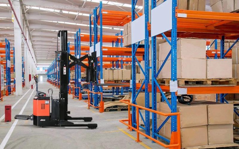 1500kg up to 5.5m Electric Stacker Reach Fork Truck Stacker