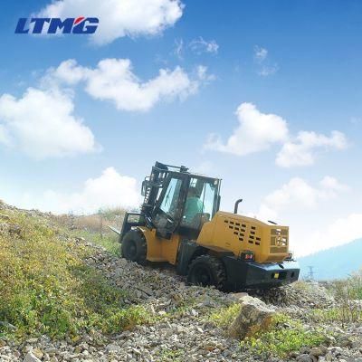 4WD Rough Terrain Forklift Empilhadeira De Terreno Acidentado 3.5 Ton 3 Ton Forklift Price