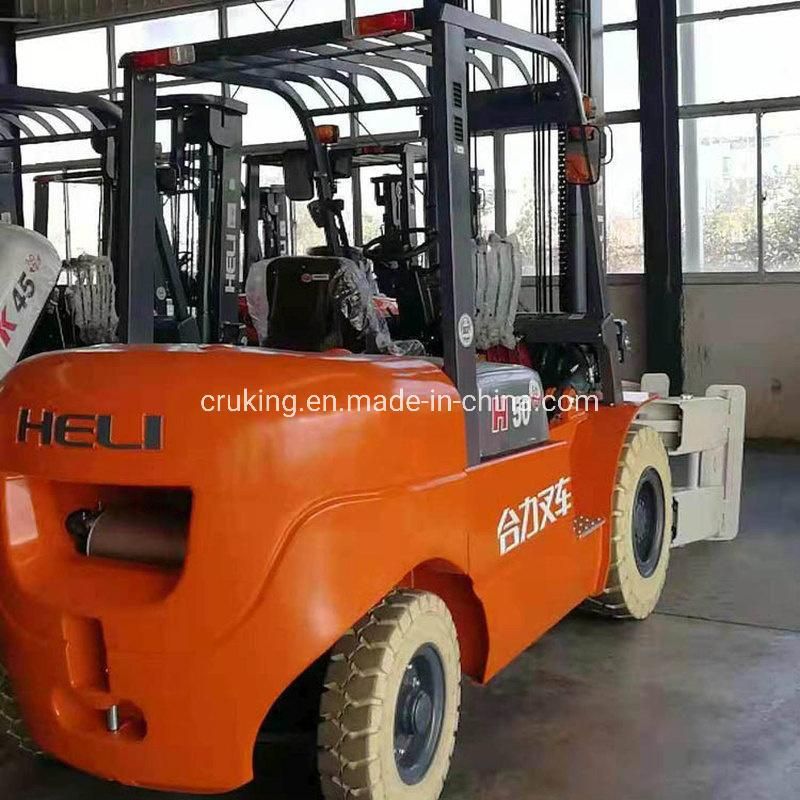 5ton Diesel Forklift Cpcd50 with Attachments