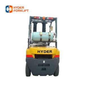 Gasoline Forklift 1.5t 1.5ton LPG for Sale Including Tanks