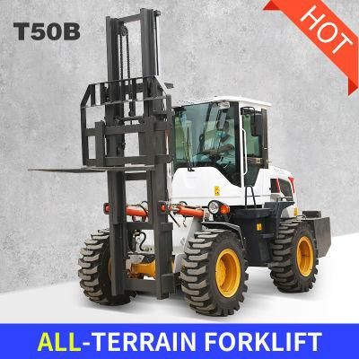 4X4 off Road Rough All Terrain Forklift Truck for Sale