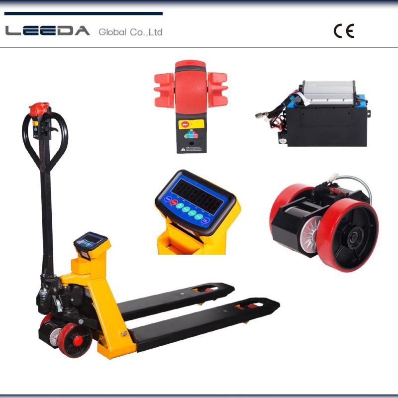 Electric Pallet Truck with Removable Rechargeable Lithium Battery