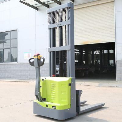 High Power Electric Manual Pallet Forklift Stacker Container
