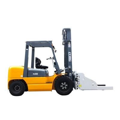 Chinese Diesel 3 Ton Forklift Mini Diesel Hydraulic Control Forklift Truck with Block Clamp