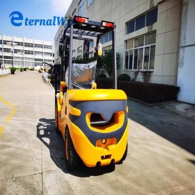 Discount Price 3 Ton Manual Hydraulic Forklift Diesel Forklift for Sale