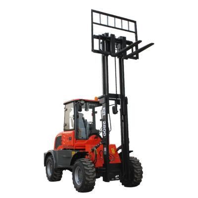 China Manufacturer Everun ERTF2800 2tonne Small Smart Diesel Forklift with High Quality