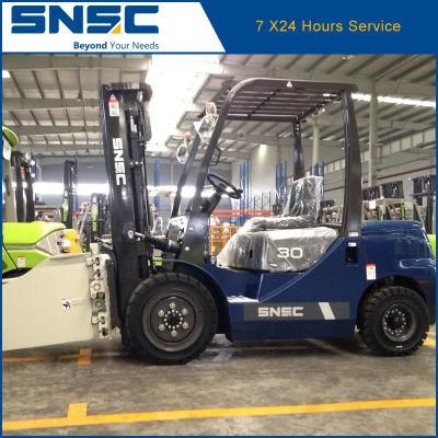 China 3.5t Diesel Bale Clamp Forklift for Sale