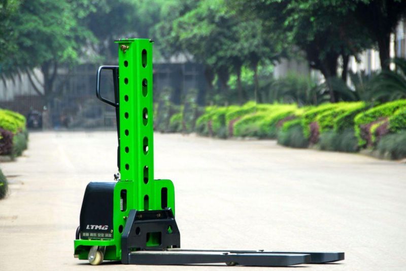 China Mini Electric Stacker 500kg 700kg 1000kg Battery Stacker with AC Motor for Sale