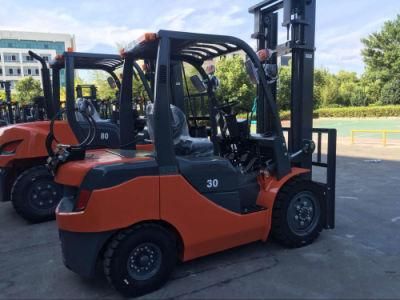 Load Capacity 2.5t Gasoline/LPG Truck Forklift with Japan Top Technology (CPQYD30)