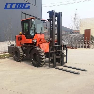 Hot Sale Diesel Engine Electric Truck Articulated New Rough Terrain Forklift