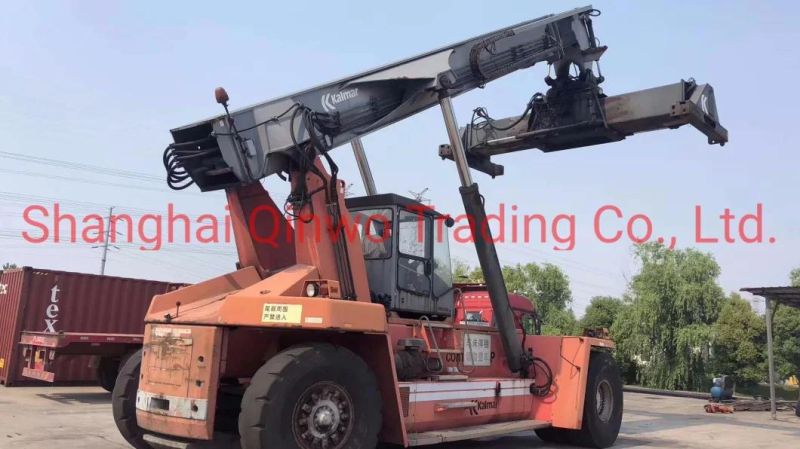 Made in Finland 42ton Reach Stacker Used Original Kalmar Dcd420 Container Handler