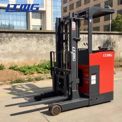 Chinese Brand Ltmg Electric Reach Forklift 1ton 1.5ton 2ton 2.5ton 3ton 1t 1.5t 2t 2.5t 3t Electric Reach Truck