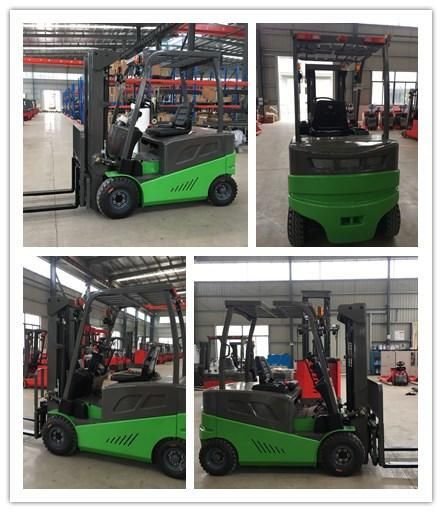 3 Ton 4-Wheel Electric Forklift with AC Curtis Controller