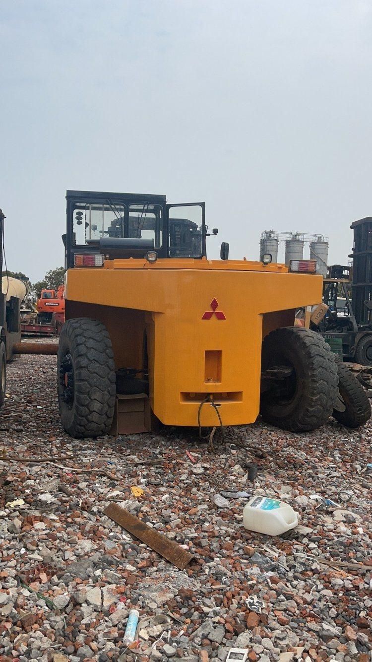 30 Tons Diesel Large Forklift Construction Machinery Used Forklift