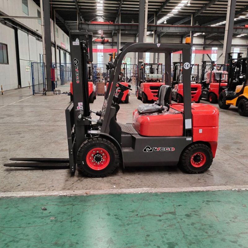 3000kg Diesel Forklift Trucks with 2 Stage 3m Price