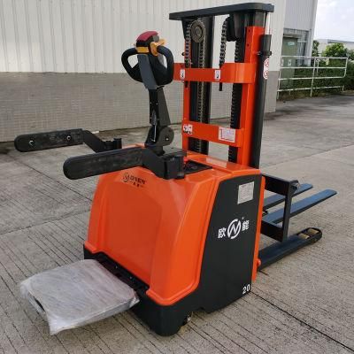 1640 600mm Onen Bubble Bag+ Cardboard 2-Stage Mast Electric Pallet Stacker