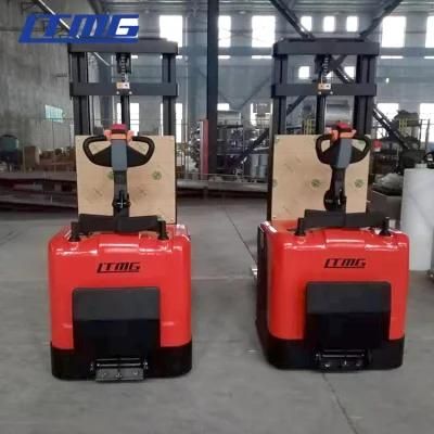 China Battery Ltmg Truck Stand up Lift Pallet Jack Electric Stacker with Good Price