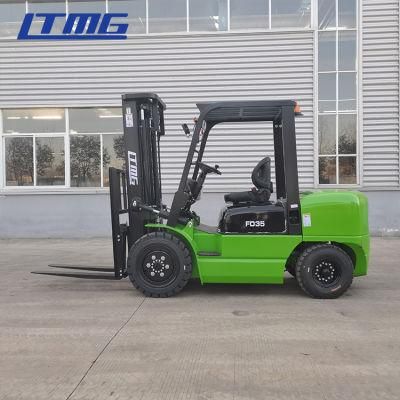 Ltmg Attachment Forklifts 3.5t 3.5ton Diesel Engine Clamp Forklift Truck Logistics Transportation Machinery