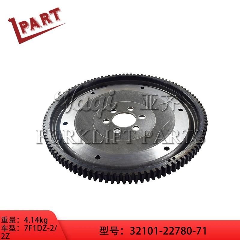 7f Forklift Parts 1dz-2 2z Flywheel Assy 32101-22780-71