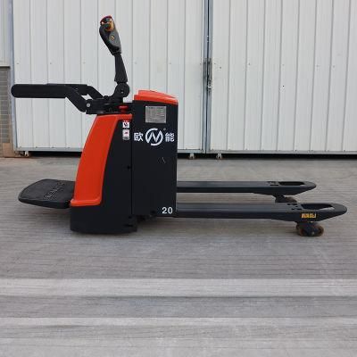 China Maufacturers New 2000-5000 Kg High Electric Pallet Truck Jack Powered Pallet Truck Forklift for Material Handling/Warehouse/Dock