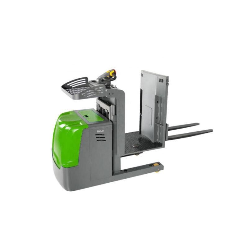1500kg 1.5ton Max Lift Height 9m Electric High Level Order Picker Truck with AC Motor