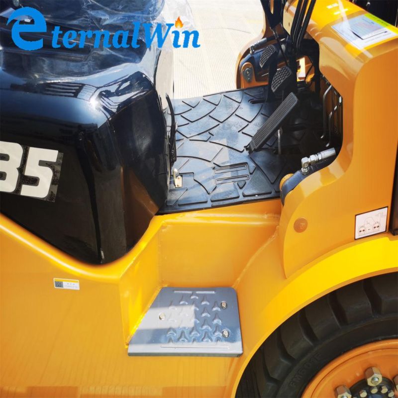 2 Ton Hydraulic Diesel Fork Lift Truck Forklift Truck 3 Ton Forklift with Spare Parts Manufacturer