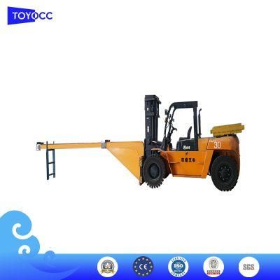 Forklift Extention Boom Glass Pallet Loading Unloading in 20/40gp Container