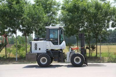 Shanding off-Road Forklift 3ton 3 Meters Lefting High at Low Price