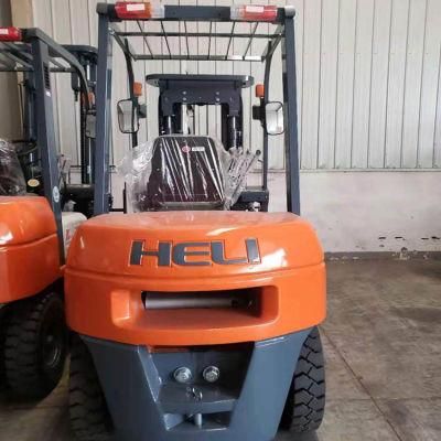 Heli Cpcd30 3 Ton Diesel Forklift off Road Forklift