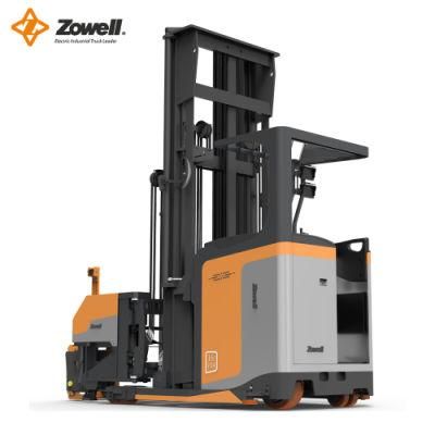 Electric Standing-Operated Pallet Stacker Lift Truck Vna Forklift with Good Service Vda12