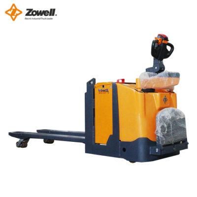 Zowell 3.5 Ton Standing or Pedestrian Type Walkie Electric Power Pallet Truck Xpa35