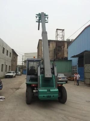 Japan 15tons Diesel Telehandler Material Handling Equipment Forklift Price