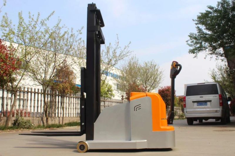 900kg 1000 Kg Counterbalanced Electric Pallet Stacker 3000mm 3m Walking Type Battery Stacker