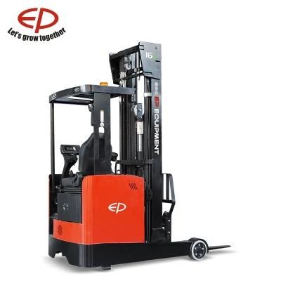 Full AC Electric Forklift Price High Mast Reach Truck CE Certificated Safe Operation for Confined Space Aisle Width Easy Maintenance