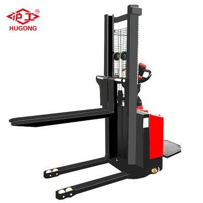 Good Price 1.5 Ton 3m Semi Electric Pallet Stacker Forklift