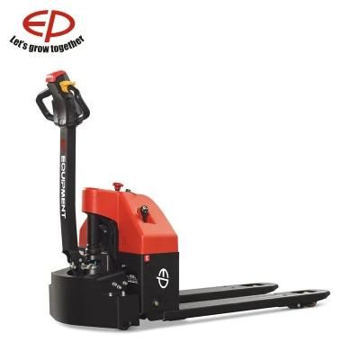 1500kg Capacity Mini Type Walking Electric Pallet Truck