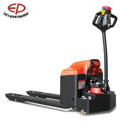 Light Service Weight High Passability Design Electric Pallet Truck