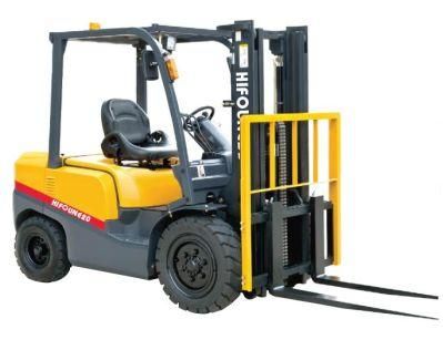 Hifoune Forklift Factory 2500kg Ton Diesel Forklift for Sale