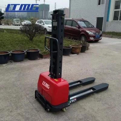 High Quality Ltmg Self-Loading Truck Self Loading 500kg Semi Forklift Electric Pallet Stacker