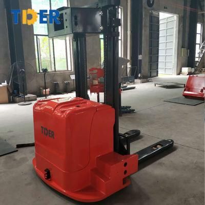 New 2022 Tder Automated Forklift Agv Reach Truck Chinese Supplier Logistic Robot