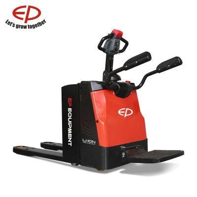 2-5 Ton Full Electric Pallet Truck Labor-Saving Carrier Electric Pallet Truck for Sale