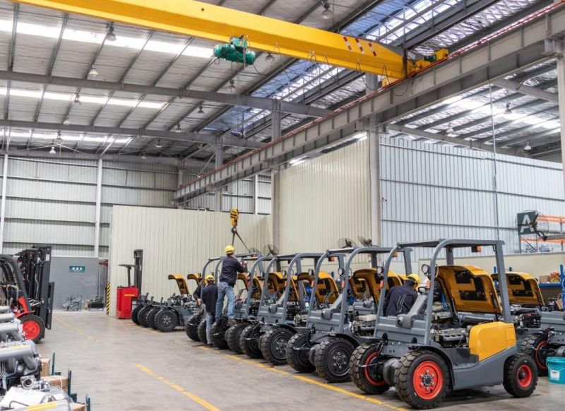 Good Performance Hot Sale 4000kg Counterbalanced Forklift 4ton Lifting Machine