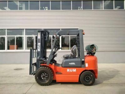 Fg30L LPG Forklift with Triplex Mast