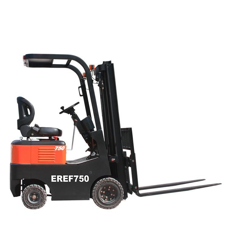 Hot Sale Everun EREF750 750kg construction equipment electric/battery Forklift for Sale