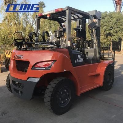 Ltmg Hot Sale 6 Ton LPG Forklift with Attachments