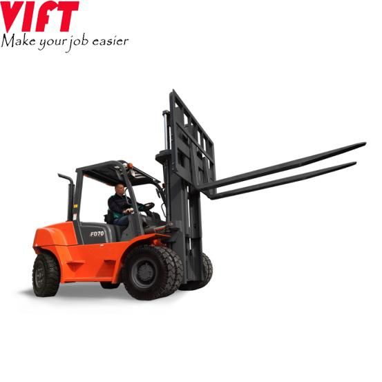 Big 5 Ton Automatic Transmission Diesel Forklift with S6s Engine