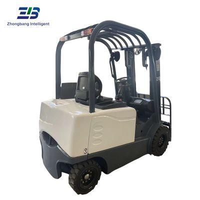 China &amp; Import Side-Shifter 1.5ton Electric Forklift Truck with Solid Tyre 2stage 3.3m 3.5m 4.0m 4.5m Mast